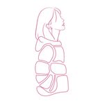 女孩素描