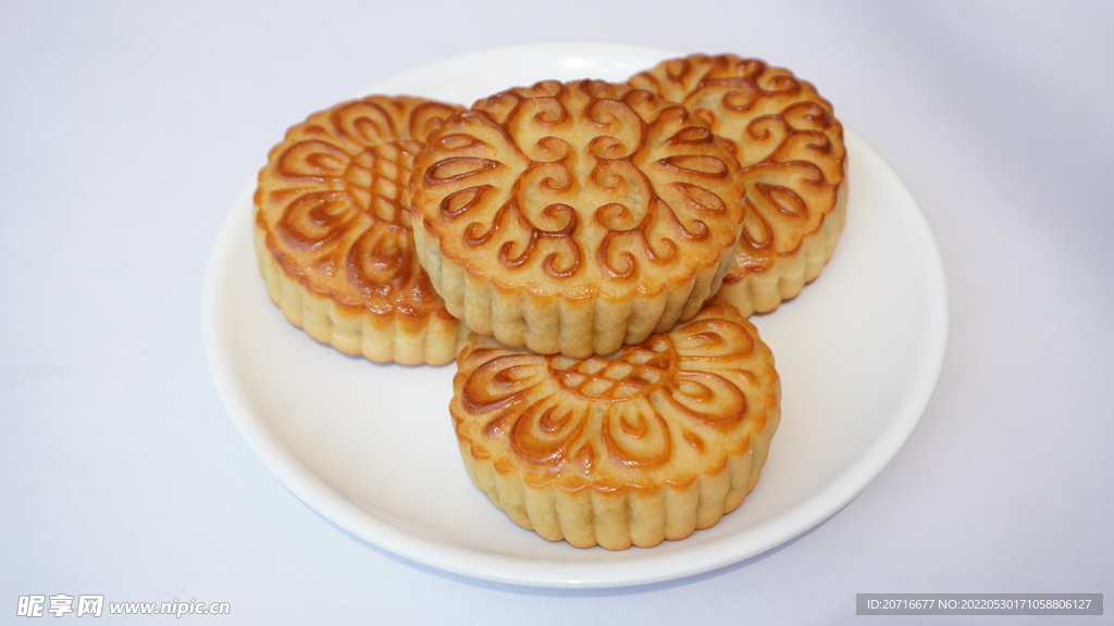五仁月饼