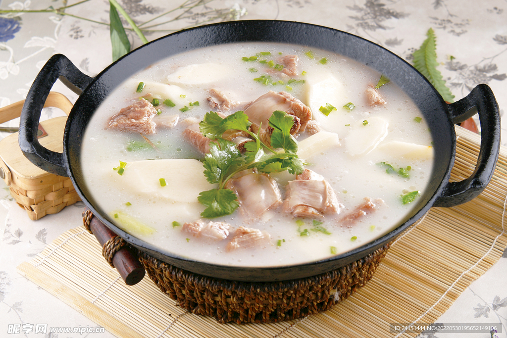 山药炖排骨