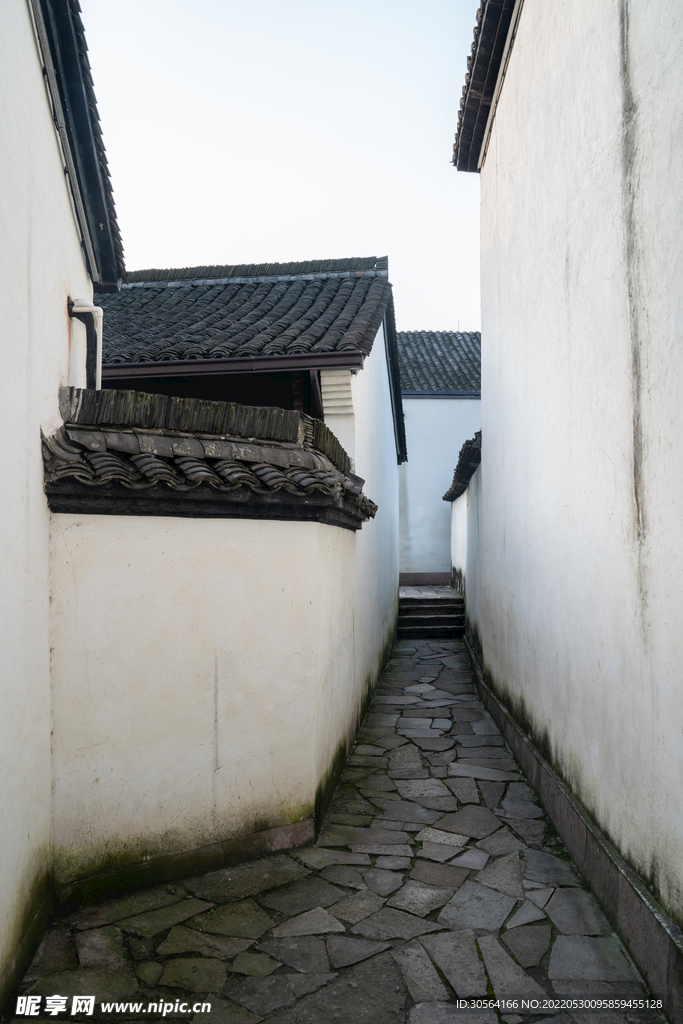 户外黑白简约建筑
