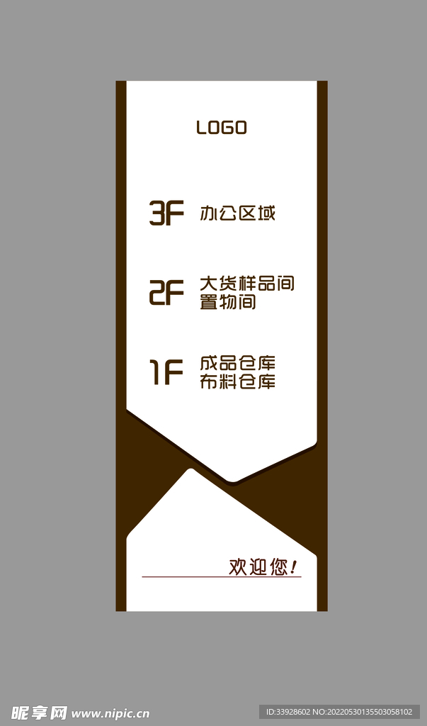 楼层索引牌