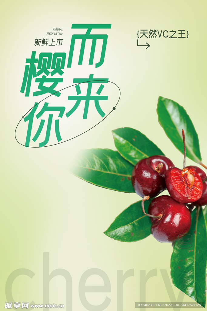 樱桃海报