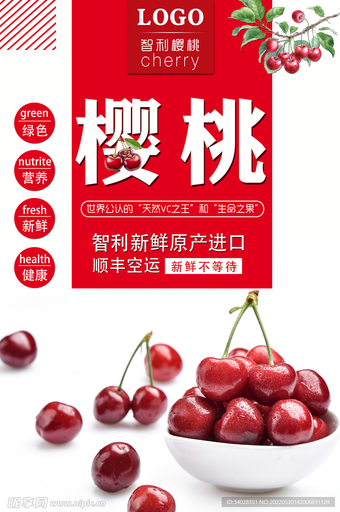 樱桃海报