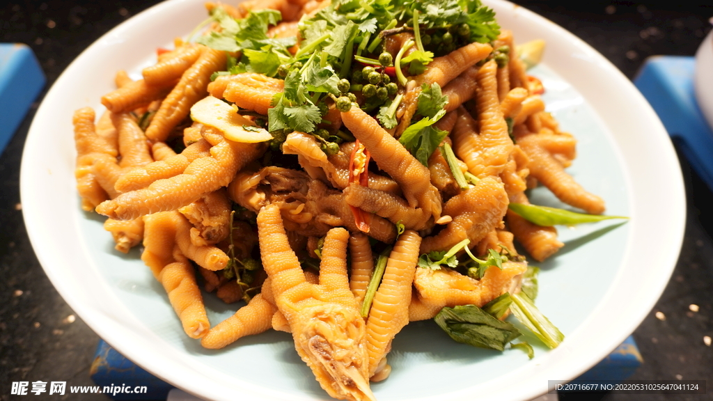 风味鸡脚