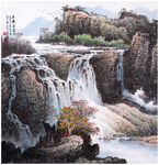 玉瀑流香