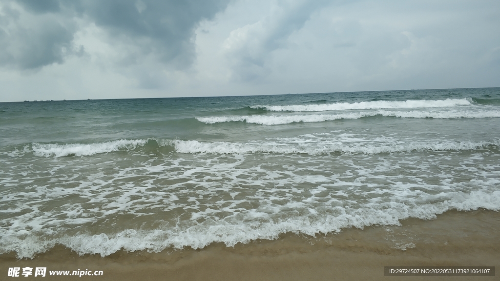 海浪风景照