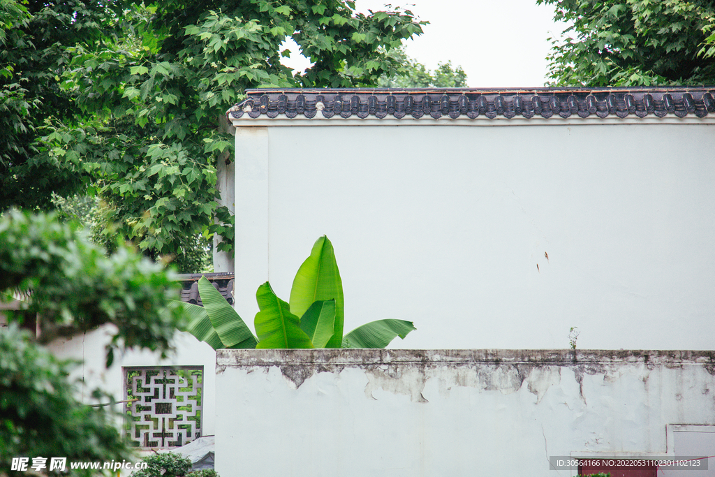 户外复古墙壁建筑