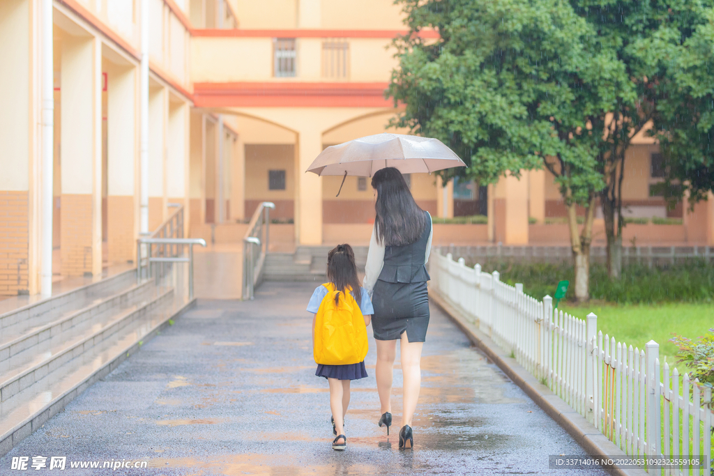 下雨 