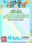 唯蜜瘦海报