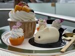 兔子蛋糕甜品下午茶