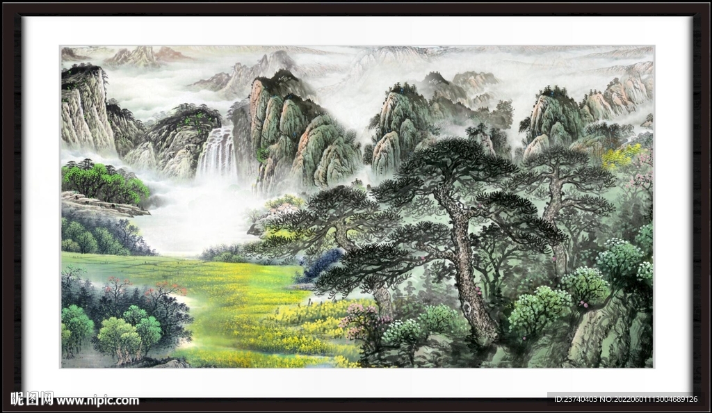 国画山水