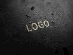 logo样机墙效果图
