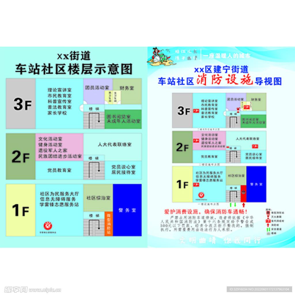 门口导视牌