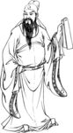 八仙 手绘