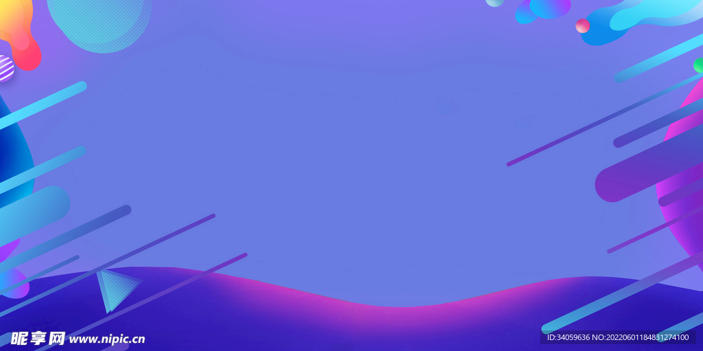 蓝背景