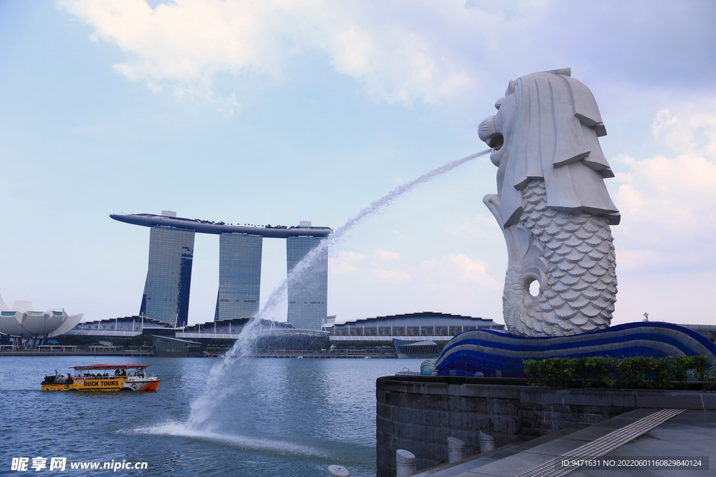 新加坡实拍帆船酒店