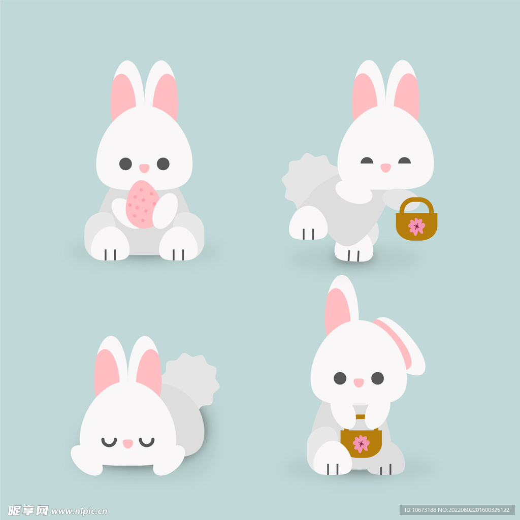 卡通可爱兔子