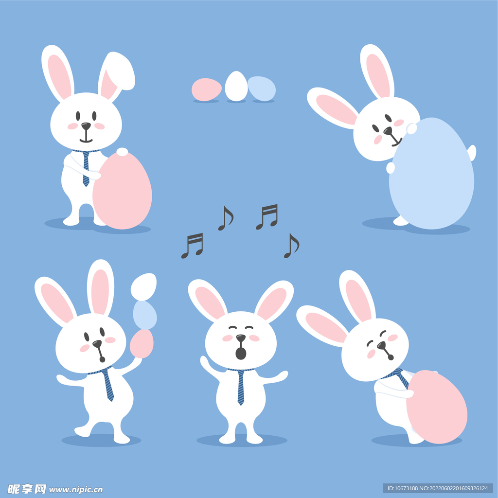卡通可爱兔子