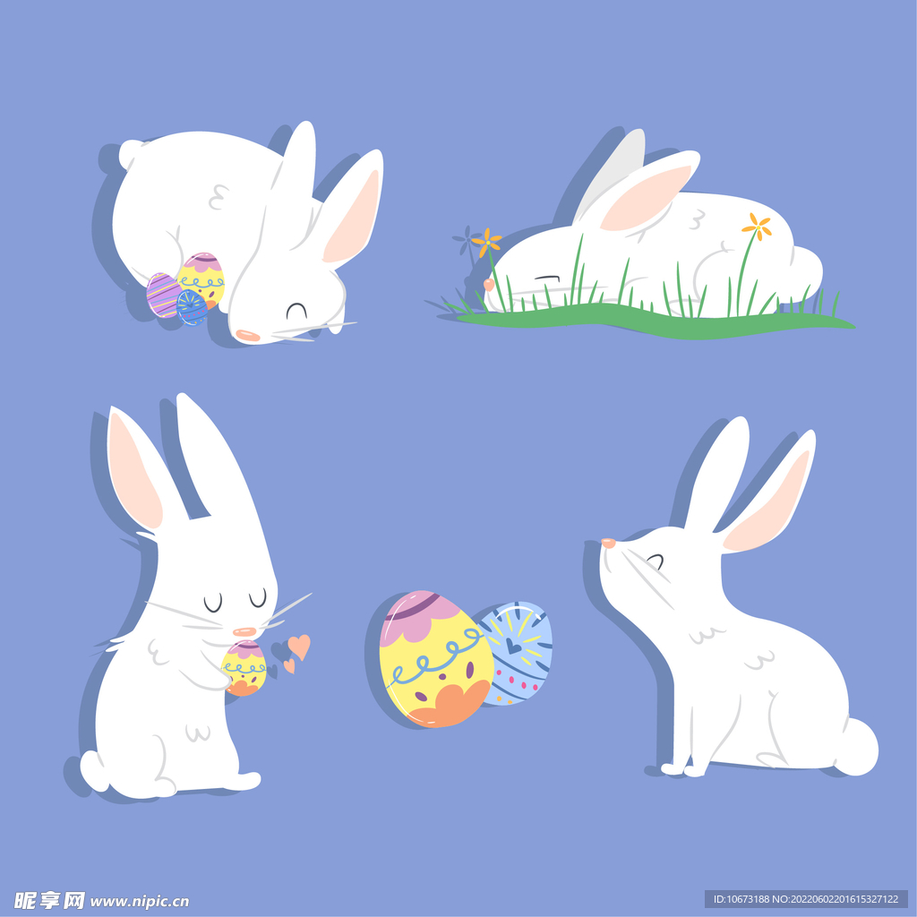 卡通可爱兔子