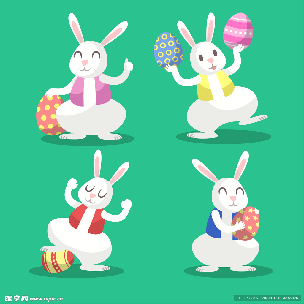 卡通可爱兔子