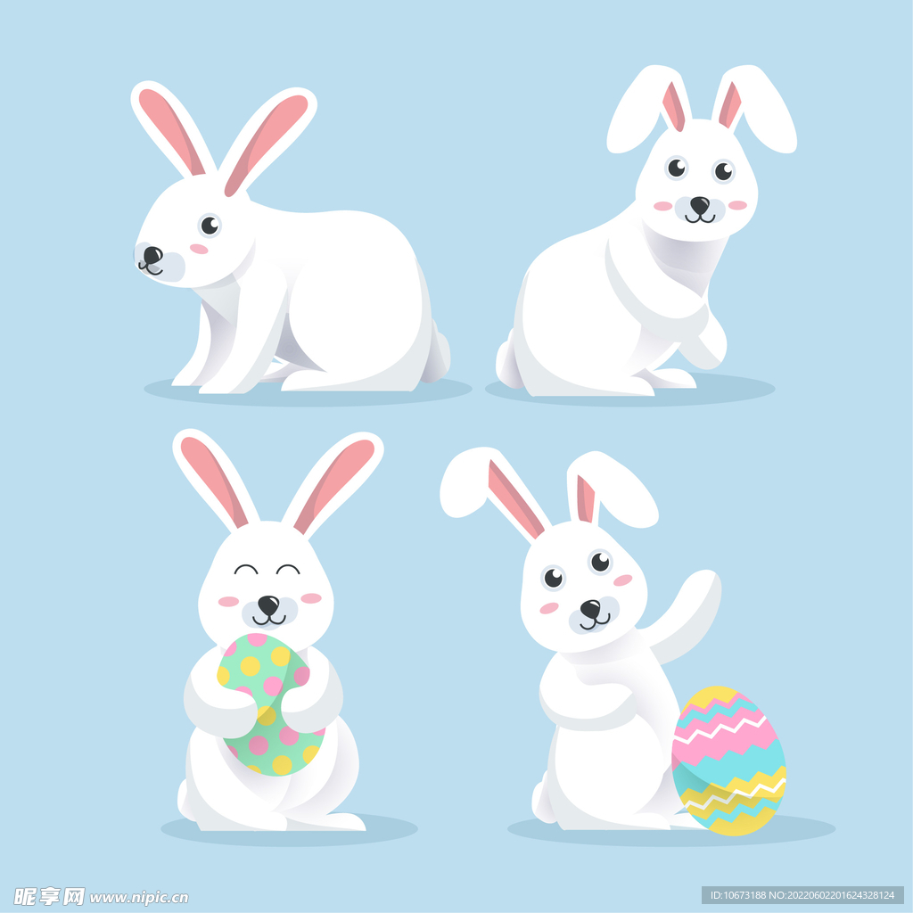 卡通可爱兔子
