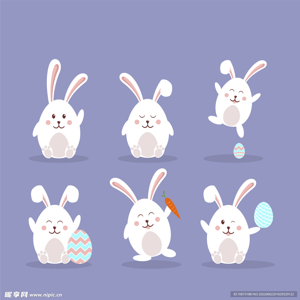 卡通可爱兔子