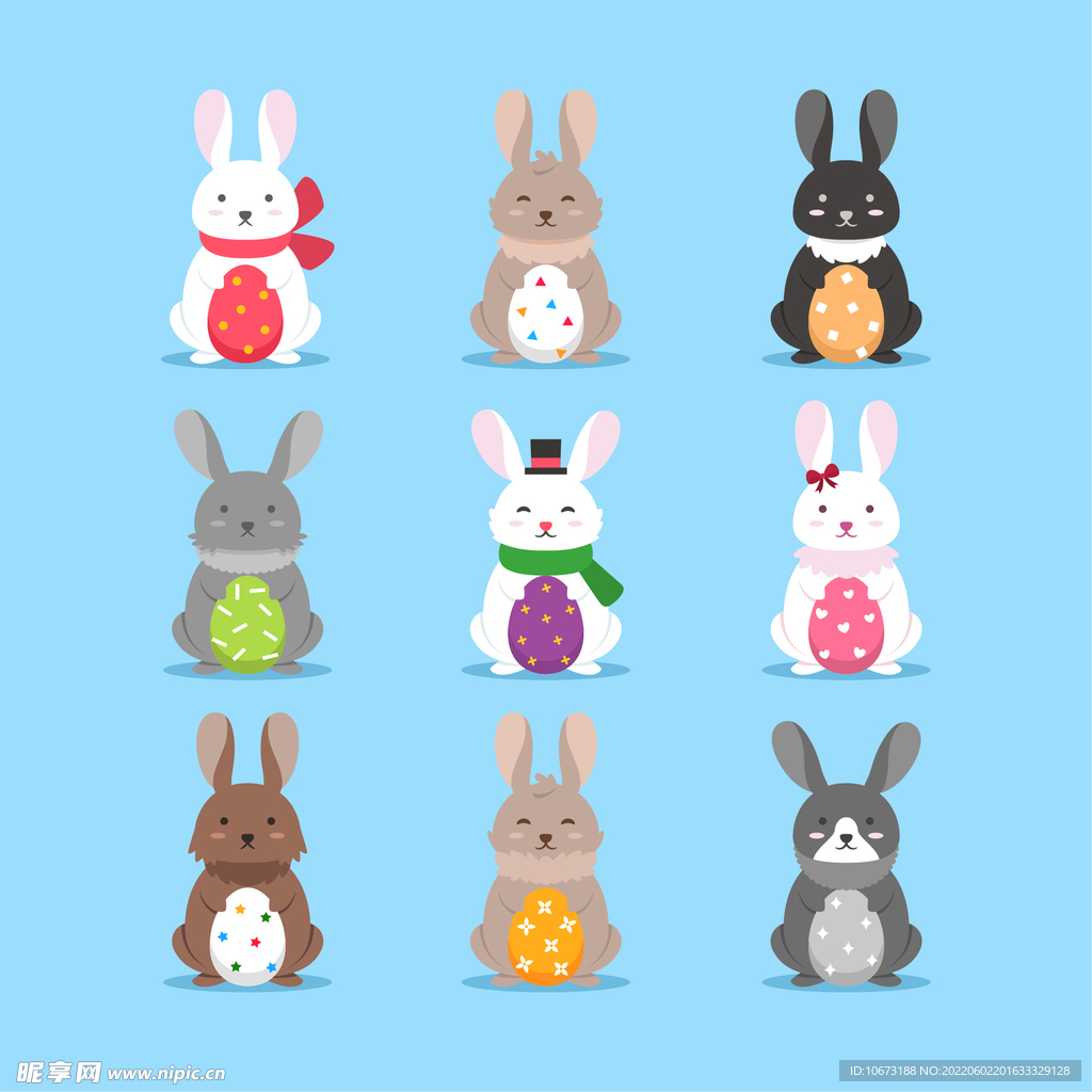 卡通可爱兔子