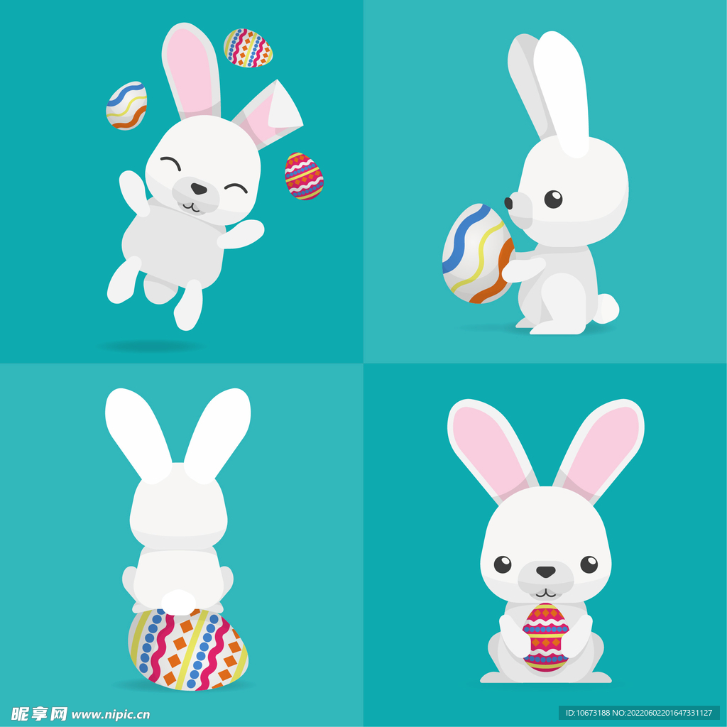 卡通可爱兔子