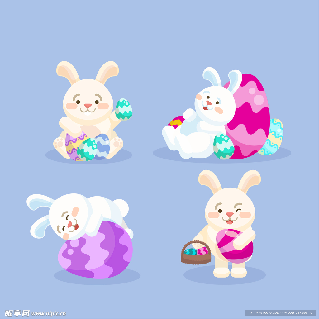卡通可爱兔子