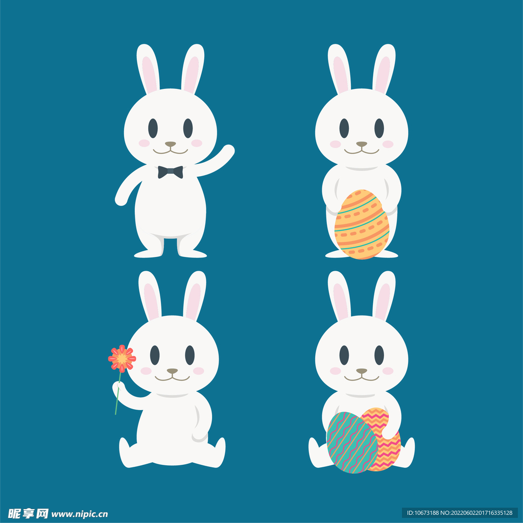 卡通可爱兔子