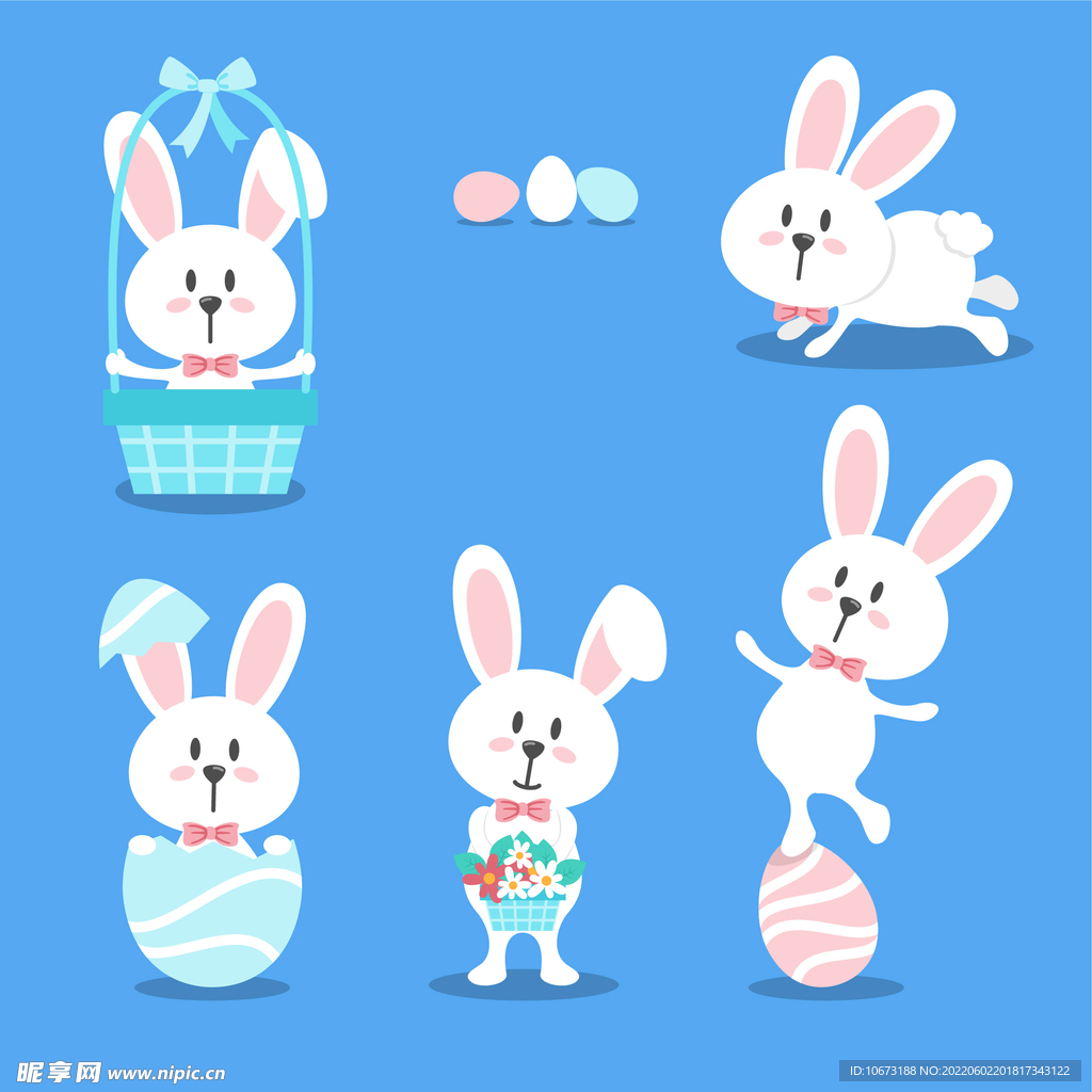 卡通可爱兔子