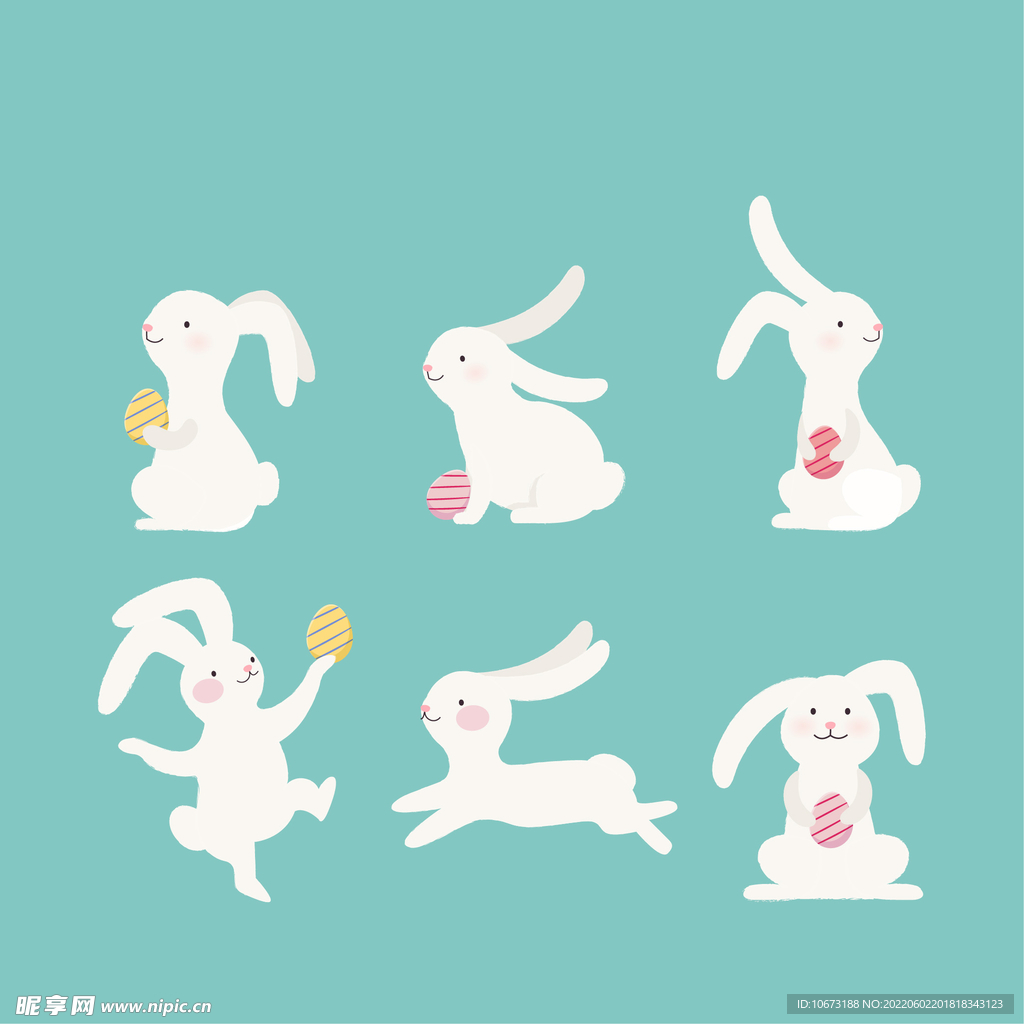 卡通可爱兔子