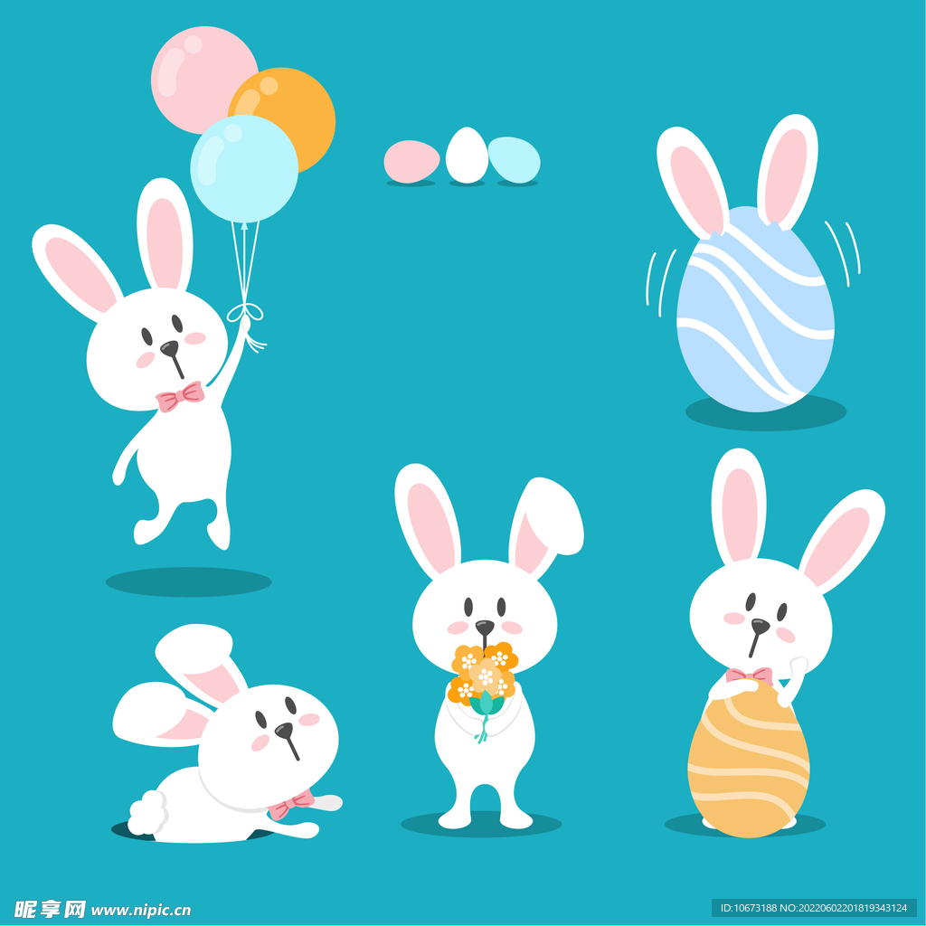 卡通可爱兔子
