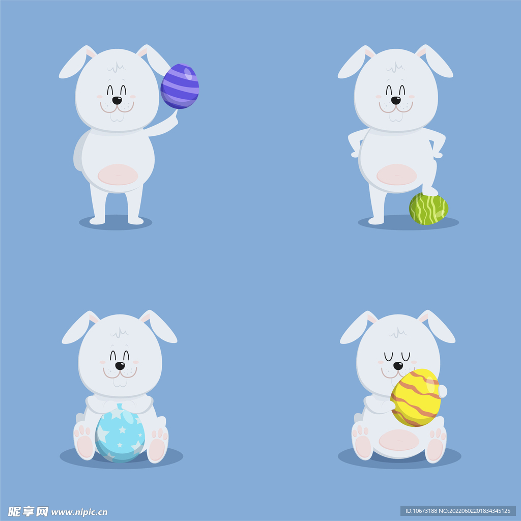卡通可爱兔子