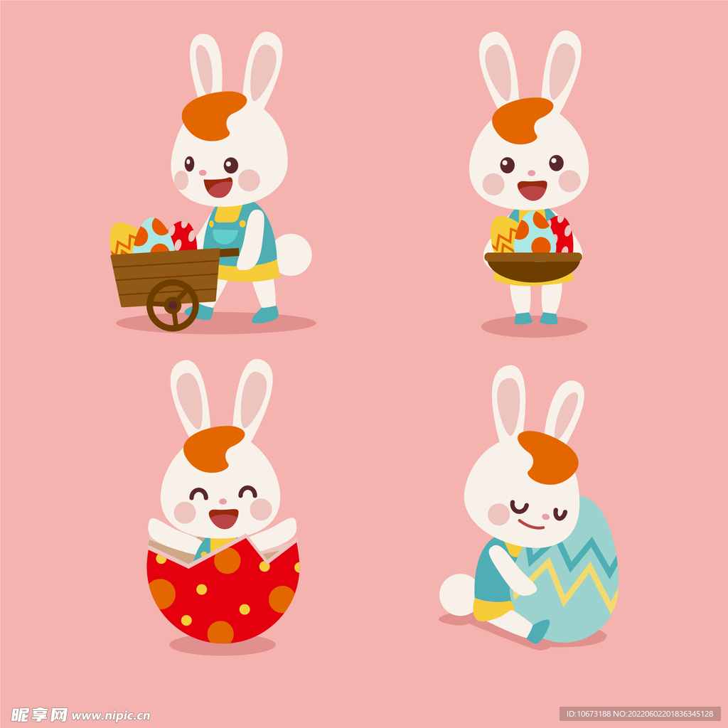 卡通可爱兔子