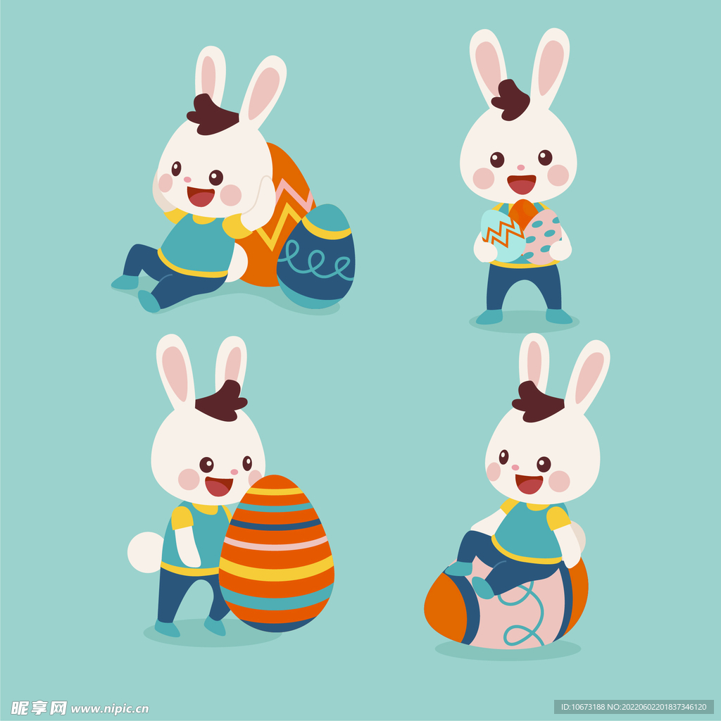 卡通可爱兔子