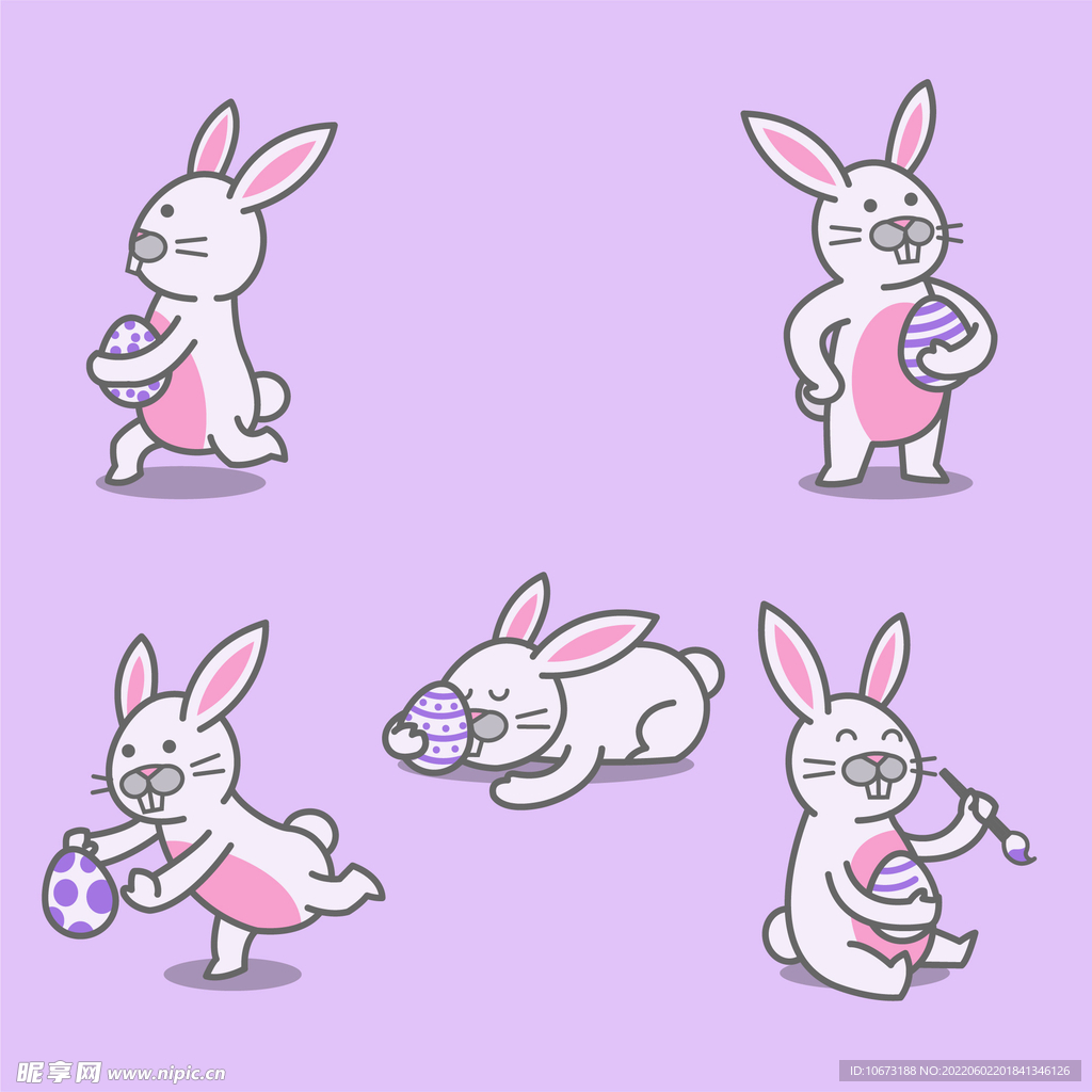 卡通兔子
