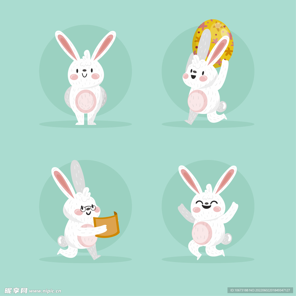 卡通兔子