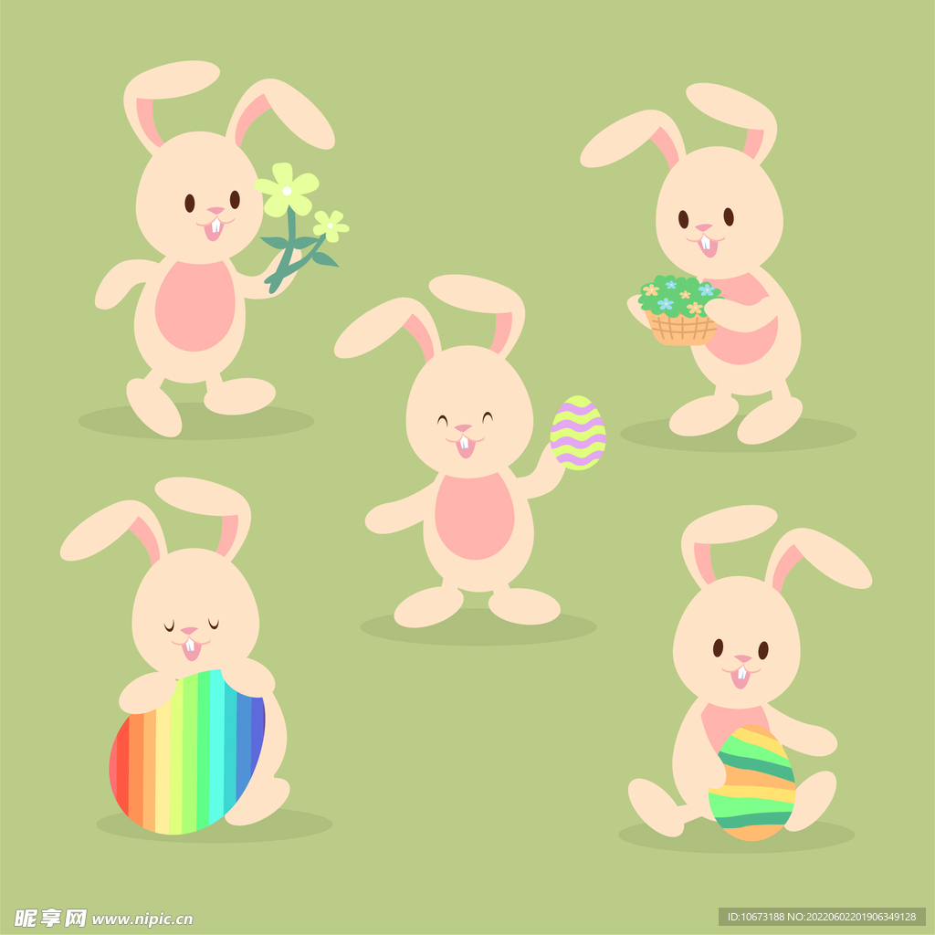 卡通兔子