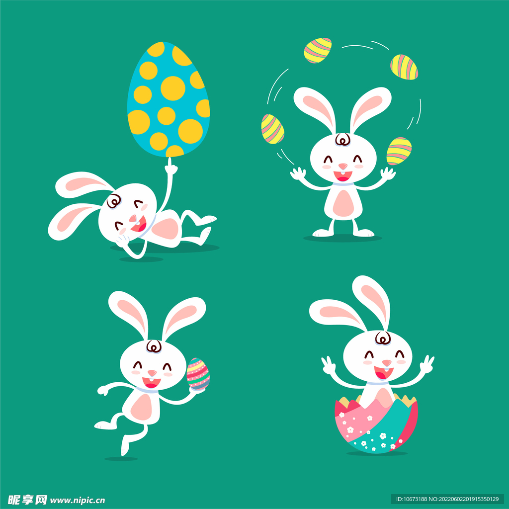 卡通兔子