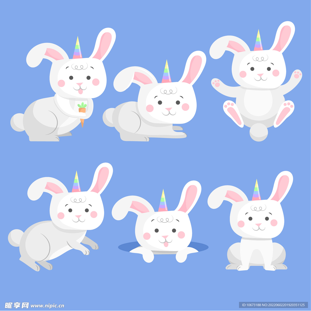 卡通兔子