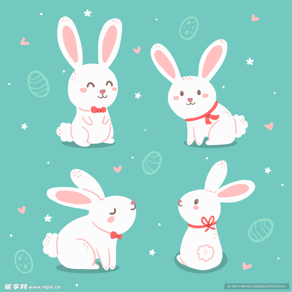卡通可爱兔子