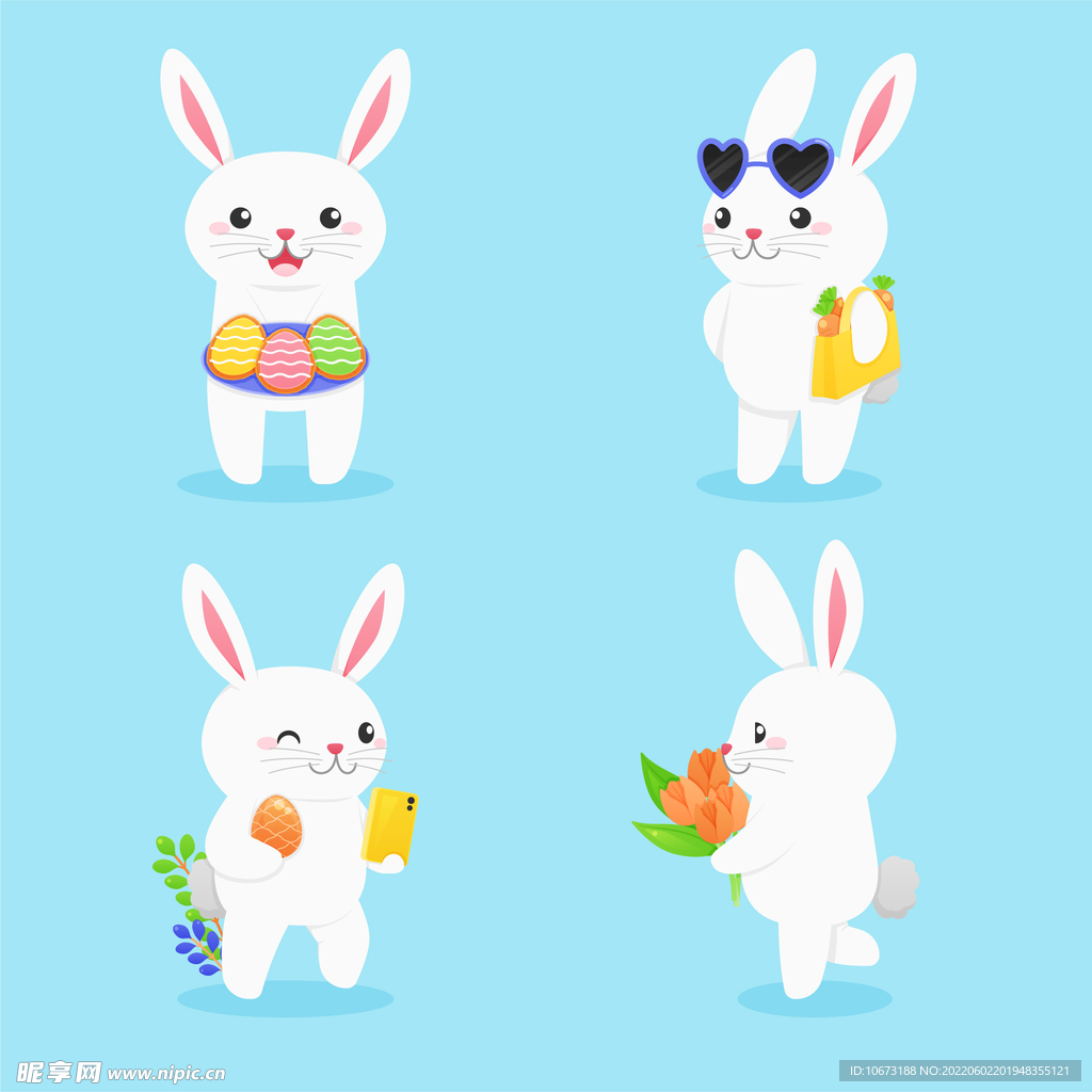 卡通兔子