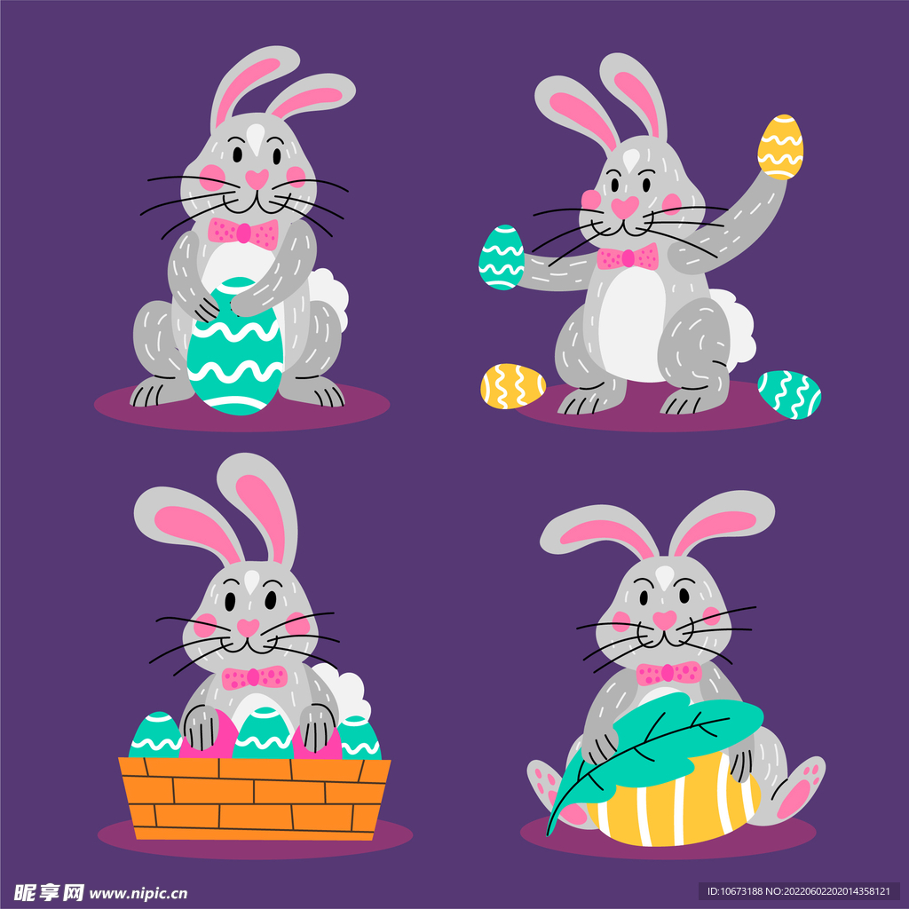 卡通兔子