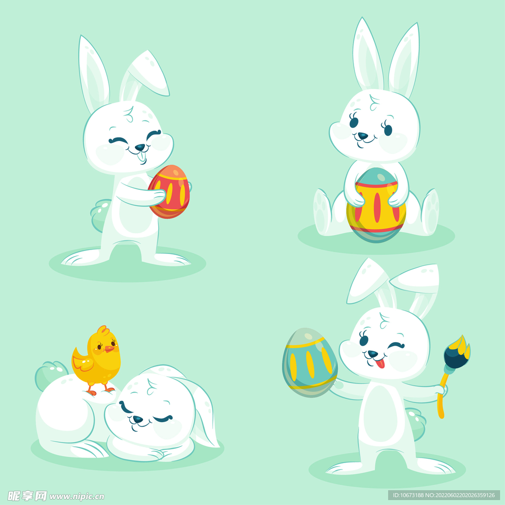 卡通兔子