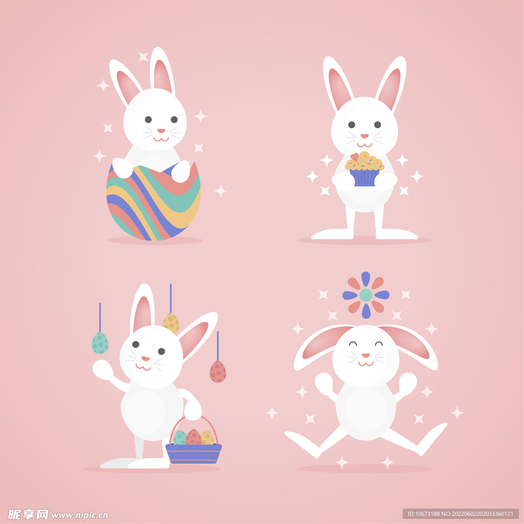 卡通兔子