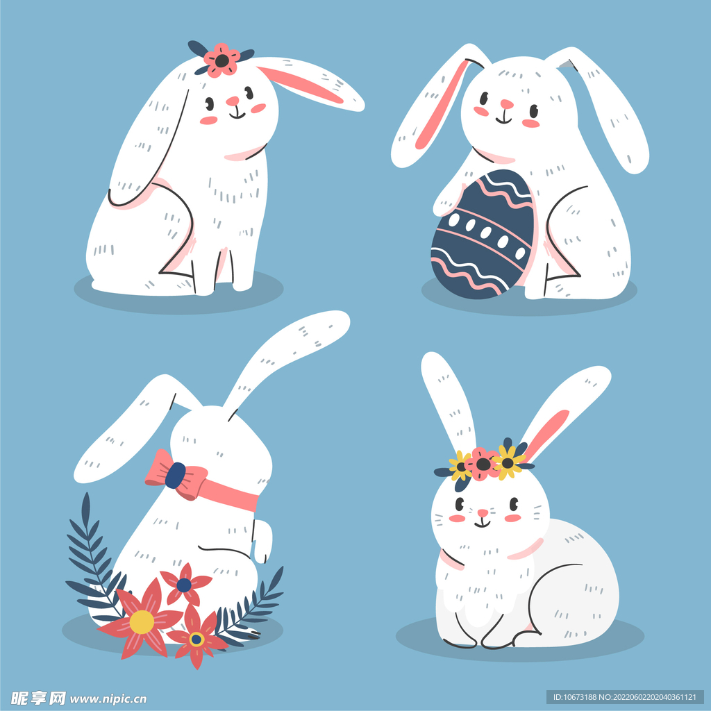 卡通兔子