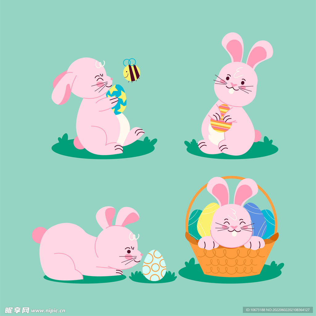 卡通兔子