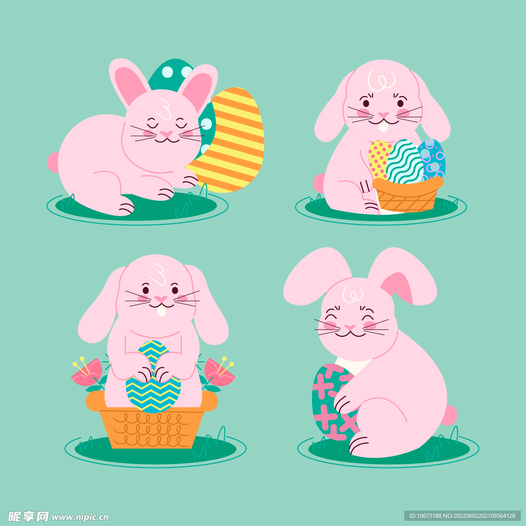 卡通兔子