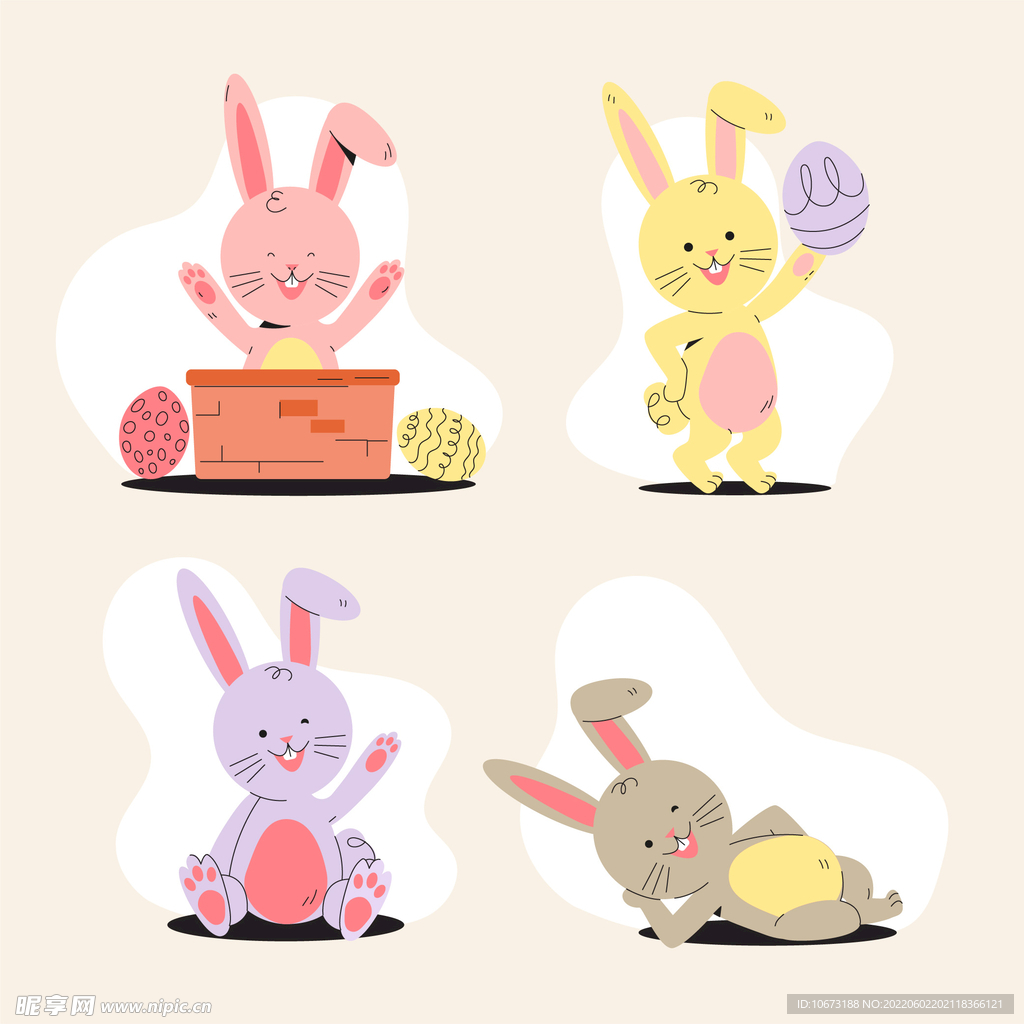 卡通兔子